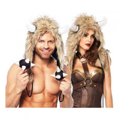 Viking Fluffig Huvudbonad