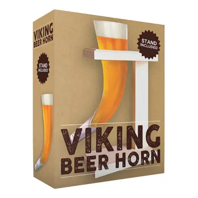 Viking Hornglas med Ställ