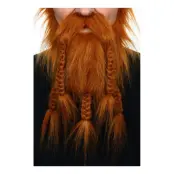 Vikingaskägg Röd Deluxe