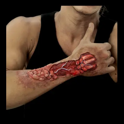 Eaten Away Woochie Latexsår