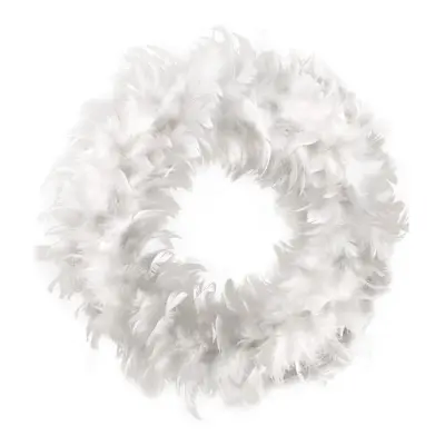 Fjäderkrans Vit