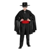 Zorro Barn Maskeraddräkt - Medium
